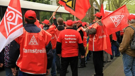 Cel mai mare sindicat din Germania solicită o majorare salarială de 5,5% pentru anul viitor