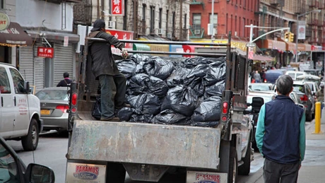 Gunoier, ocupaţie extrem de râvnită la New York