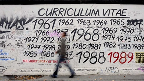 Germania marchează 25 de ani de la căderea Zidului Berlinului