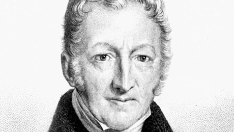 180 de ani de la moartea economistului Robert Malthus