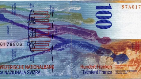 Cel mai slab franc elveţian din ultimele două luni - curs BNR 27.01.2016