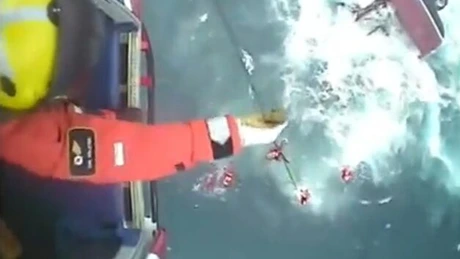 Un român a fost salvat de Paza de coastă britanică în urma unui naufragiu