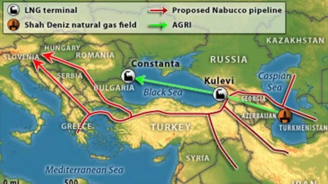 Ministerul Energiei: România sprijină dezvoltarea unei rute alternative concrete la Marea Neagră