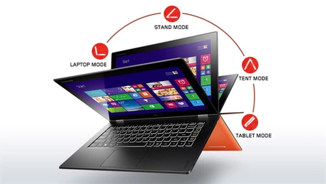 Lenovo Yoga 2 Pro, laptopul convertibil cu autonomie de peste nouă ore