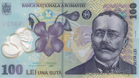 Falsurile de bancnote româneşti expertizate la BNR, în creştere cu 122%. Bancnota de 100 lei, cea mai falsificată