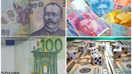 Euro a sărit de 4,5 lei, francul creşte puternic până la 4,32 lei - curs valutar interbancar 29.06.2015