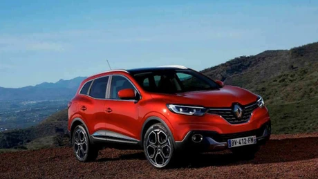 Cel mai nou model Renault - Kadjar - se vinde în România la preţuri începând de la 18.200 euro