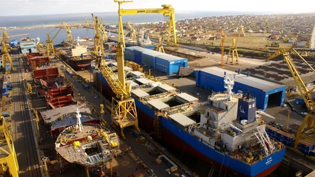 CEC Bank finanțează cu 60 de milioane de lei șantierul naval Damen Shipyards din Mangalia