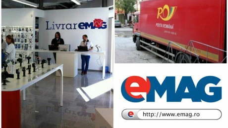 Poşta Română începe livrarea coletelor eMAG prin noul serviciu Postcollect