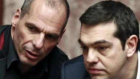 Tsipras apără integritatea fostului său ministru de finanţe Varoufakis