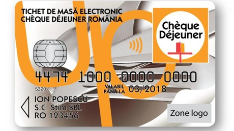 Up Romania primeşte autorizaţie de la MFP pentru a emite tichete de masă electronice