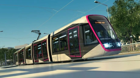 Alstom livrează tramvaiele viitorului pentru oraşul francez Nisa. VIDEO şi FOTO