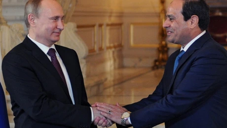 Sissi şi Putin, de acord să consolideze coordonarea în materie de securitate aeriană