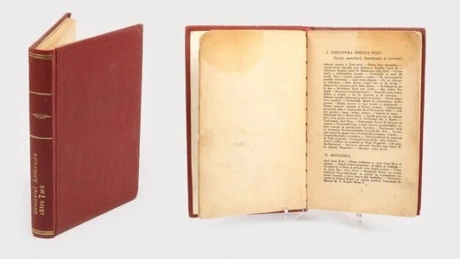 O carte a lui Antonescu şi masca mortuară a lui Eminescu, printre cele mai scumpe obiecte vândute din colecţia lui Vadim