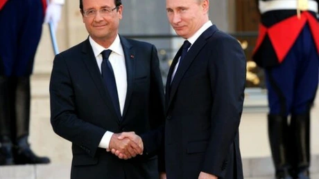 Hollande cere la Moscova crearea unei 'mari coaliţii' împotriva Statul Islamic. Putin, dispus să coopereze