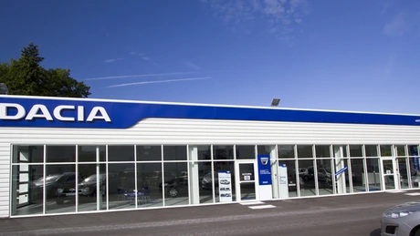 Dacia va finaliza până în 2017 modernizarea reţelei de showroom-uri din România