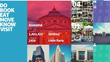 Bucureştiul are un nou site pentru promovarea turistică. Cum arată Capitala în mediul online