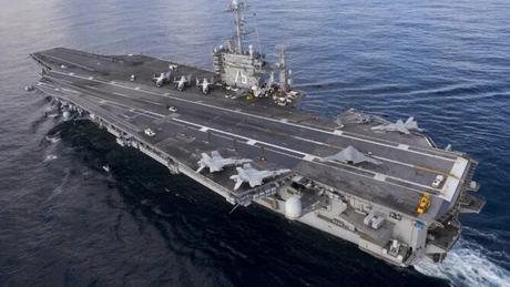 SUA au difuzat o înregistrare video cu rachete iraniene care ar fi fost trase aproape de nave de război americane