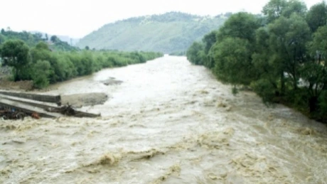 Inundaţii în ţară: Sute de gospodării inundate în Arad şi Cluj. Pompierii au intervenit pentru a salva trei persoane
