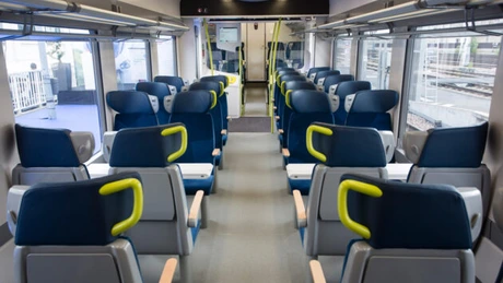 Alstom a prezentat primul tren construit special pentru România