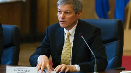 Dacian Cioloş, la discuţii cu parlamentarii USR