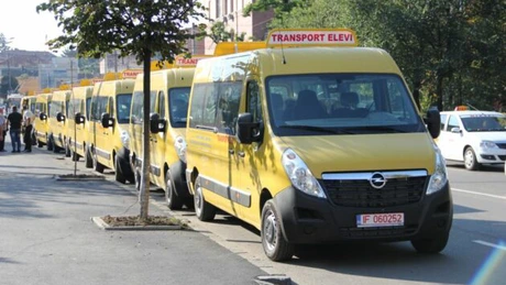 MDRAP a cumpărat 96 de microbuze destinate transportului de elevi pentru a le dona Republicii Moldova