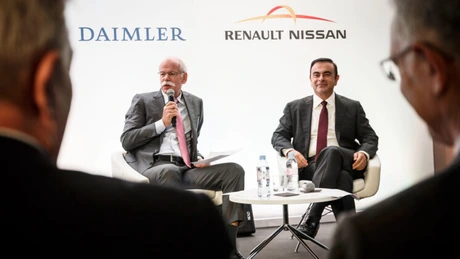 Carlos Ghosn: Dezvoltarea parteneriatului dintre alianţa Renault-Nissan şi Daimler va fi mai lentă