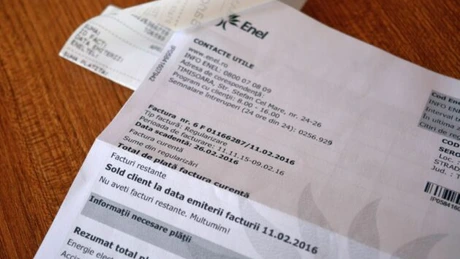 Poşta nu mai încasează facturile Enel începând de marţi