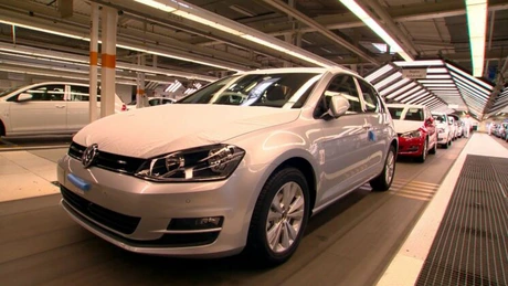 VW opreşte producţia modelului Golf la cea mai mare fabrică a companiei pentru trei zile, din cauza unor probleme tehnice