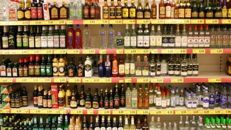 Românii au consumat anul trecut cu 5% mai multe băuturi alcoolice
