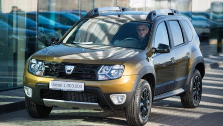 Vânzările de autoturisme Dacia în Europa au crescut cu aproape 8% în octombrie - ACEA