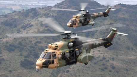Primul elicopter militar Airbus H215M ar putea fi produs în România în 2019