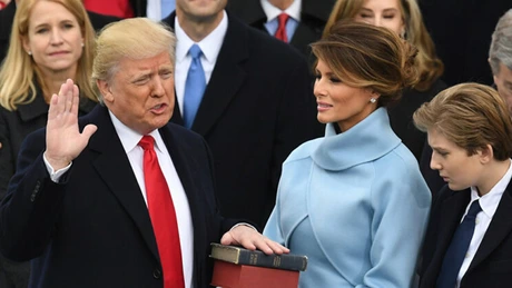 Trump a depus jurământul şi a devenit al 45-lea preşedinte al SUA: Împreună, noi vom determina calea pe care o va lua America şi întreaga lume