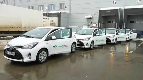 Europharm Distribuţie îşi schimbă toată flota auto cu vehicule hibride, o investiţie de un milion de euro