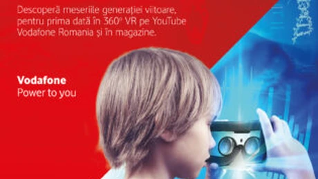 Vodafone îi invită pe români să vadă, cu ajutorul realităţii virtuale, cum va arăta munca în viitor