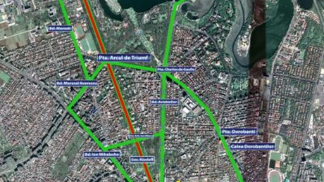 Semimaratonul Bucureşti: circulaţia rutieră pe mai multe artere din centrul Bucureştiului închisa sâmbătă şi duminică