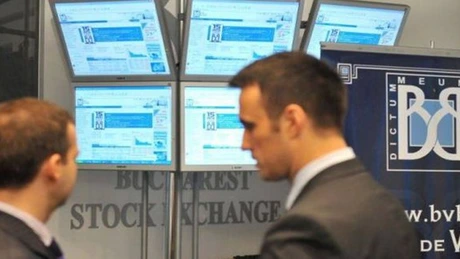 Bursa de la Bucureşti a deschis în scădere şedinţa de tranzacţionare de luni