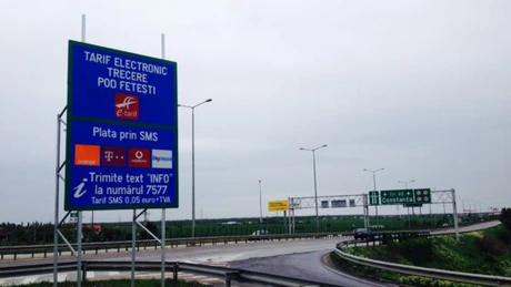 CNAIR:Şoferii din România ar putea avea dificultăţi miercuri dimineaţă la plata rovinietei şi taxei de pod prin SMS. Vor fi lucrări de mentenanţă
