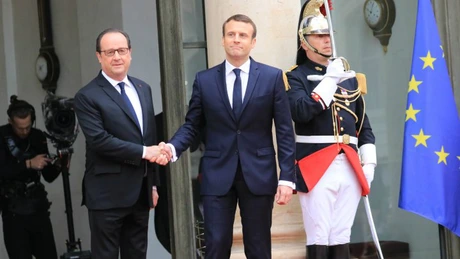 Macron va discuta la telefon săptămâna viitoare cu Putin, Merkel şi Poroşenko despre situaţia din Ucraina