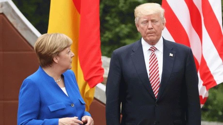 Trump critică Germania pentru excedentul comercial şi nivelul insuficient al cheltuielilor militare