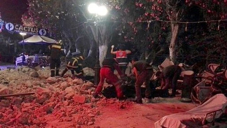 Cutremur puternic în Turcia şi Grecia: două persoane au murit şi 200 au fost rănite. VIDEO