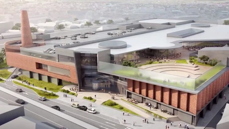 Cum va arăta mallul de 70 de milioane de euro din Sibiu