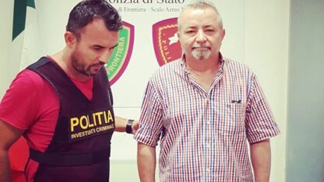Omul de afaceri Genică Boerică a fost prins la Milano şi adus în ţară