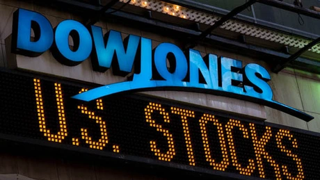 O nouă furtună pe piaţa financiară de la Wall Street. Indicele bursier Dow Jones a scăzut cu 4,15%