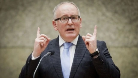 Timmermans: Poliţia magistraturii trebuie făcută de magistraţi, nu de către ministrul Justiţiei sau de vreun politician