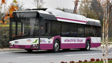 Boc a depus cereri de 100 mil. euro, din fonduri UE, ca să cumpere autobuze electrice, troleibuze şi tramvaie noi în Cluj