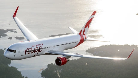 Air Canada Rouge a aterizat la Bucureşti. Cursele pentru iunie sunt vândute în proporţie de 90%