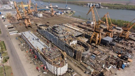 Şantierele Fincantieri în România - Vard Brăila şi Vard Tulcea - pregătite să construiască nave militare