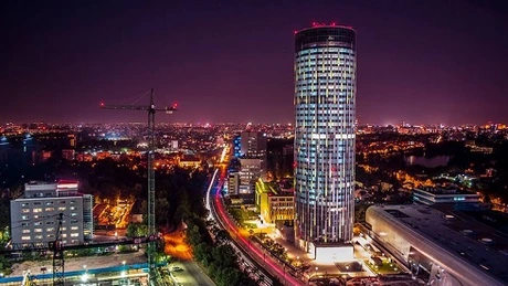 Deși Sky Tower, cea mai înaltă clădire din România, a ajuns la 8 ani, RPHI refuză să scoată turnul de 137 de metri la vânzare