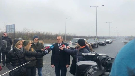 Şova: Loturile 3 şi 4 din Autostrada Lugoj – Deva vor fi gata în primăvară. Pe 7 - 10 decembrie se deschide circulaţia pe A3 în Bucureşti